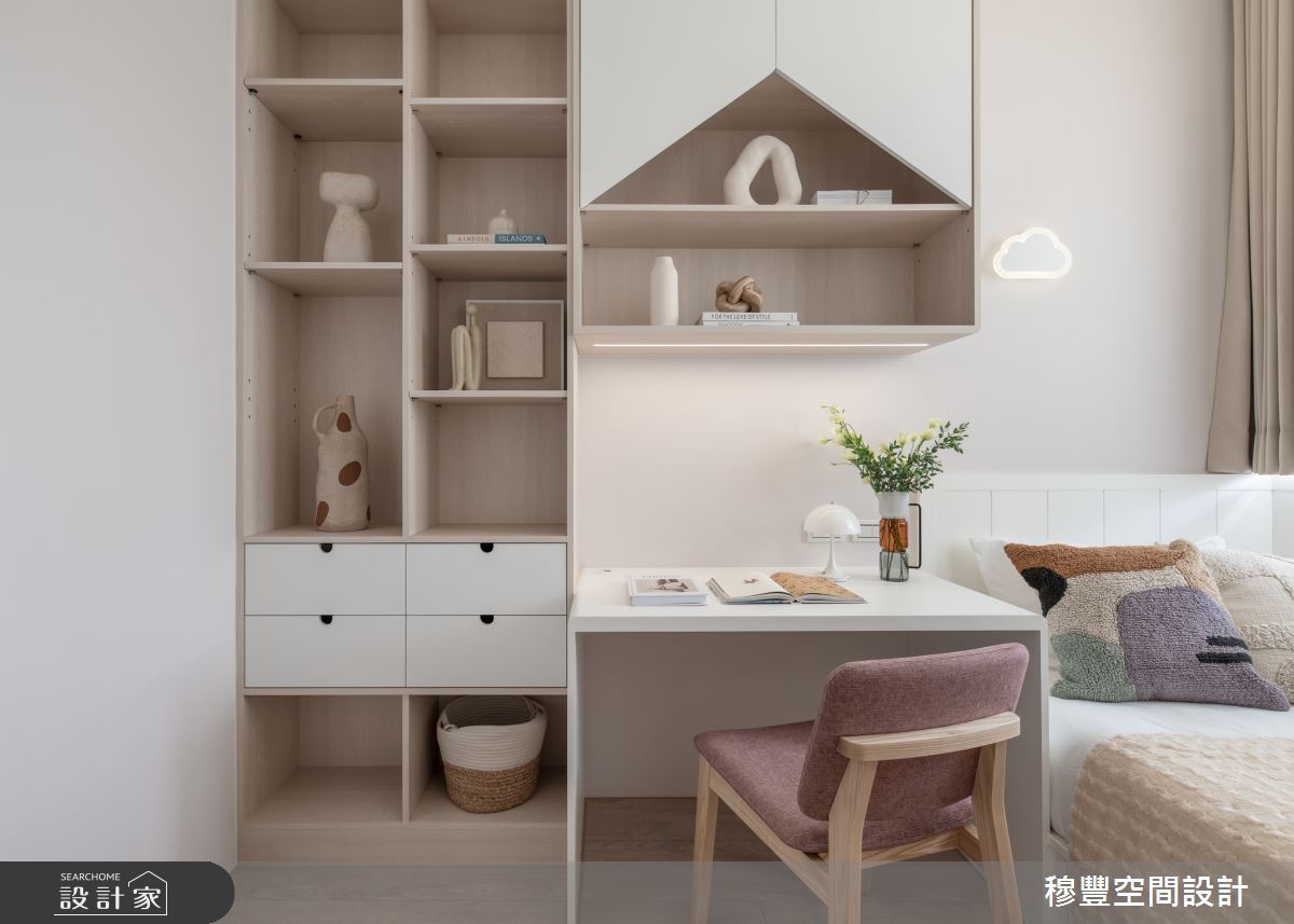 30坪預售屋＿北歐風臥室案例圖片＿穆豐空間設計有限公司＿穆豐_46號寓所之26