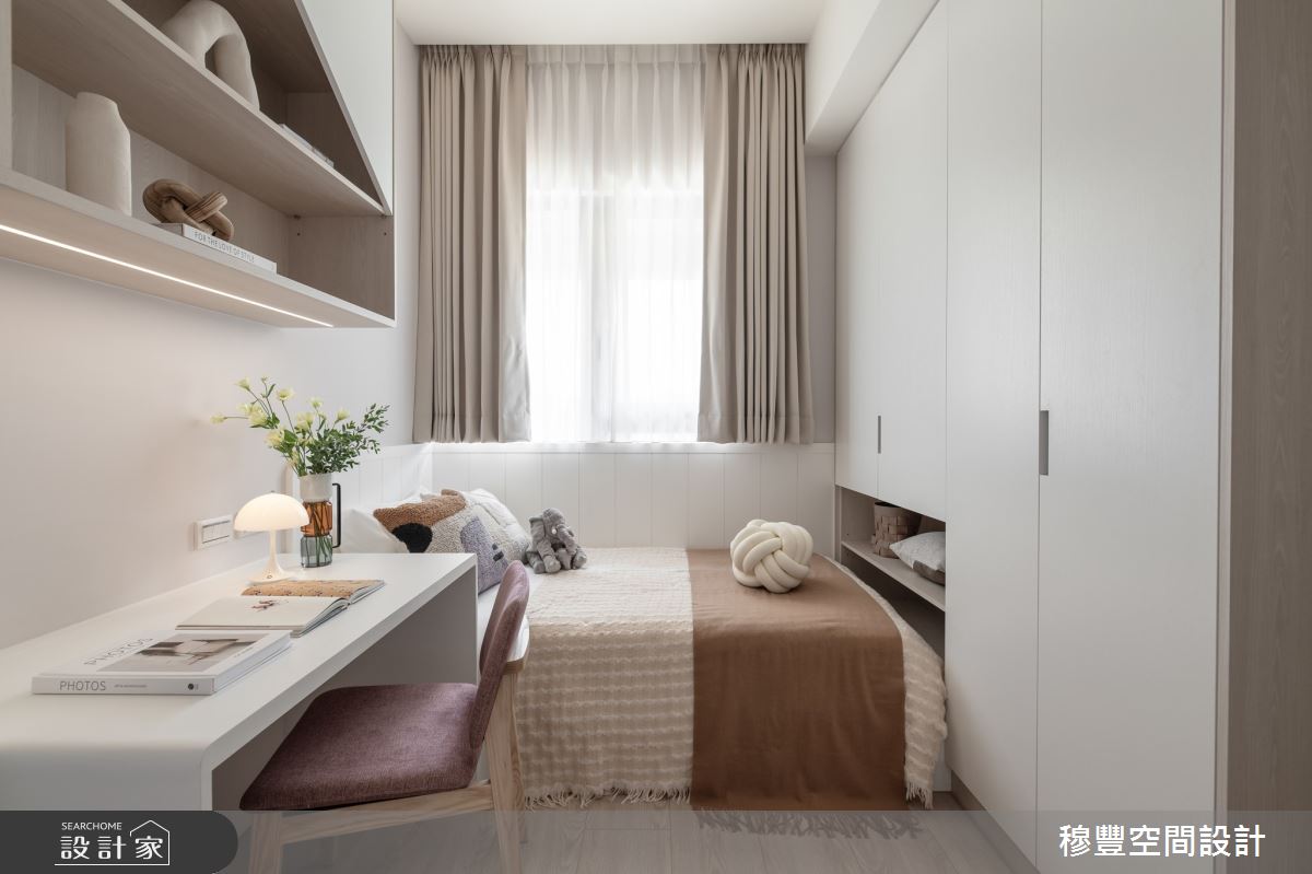 30坪預售屋＿北歐風臥室案例圖片＿穆豐空間設計有限公司＿穆豐_46號寓所之27