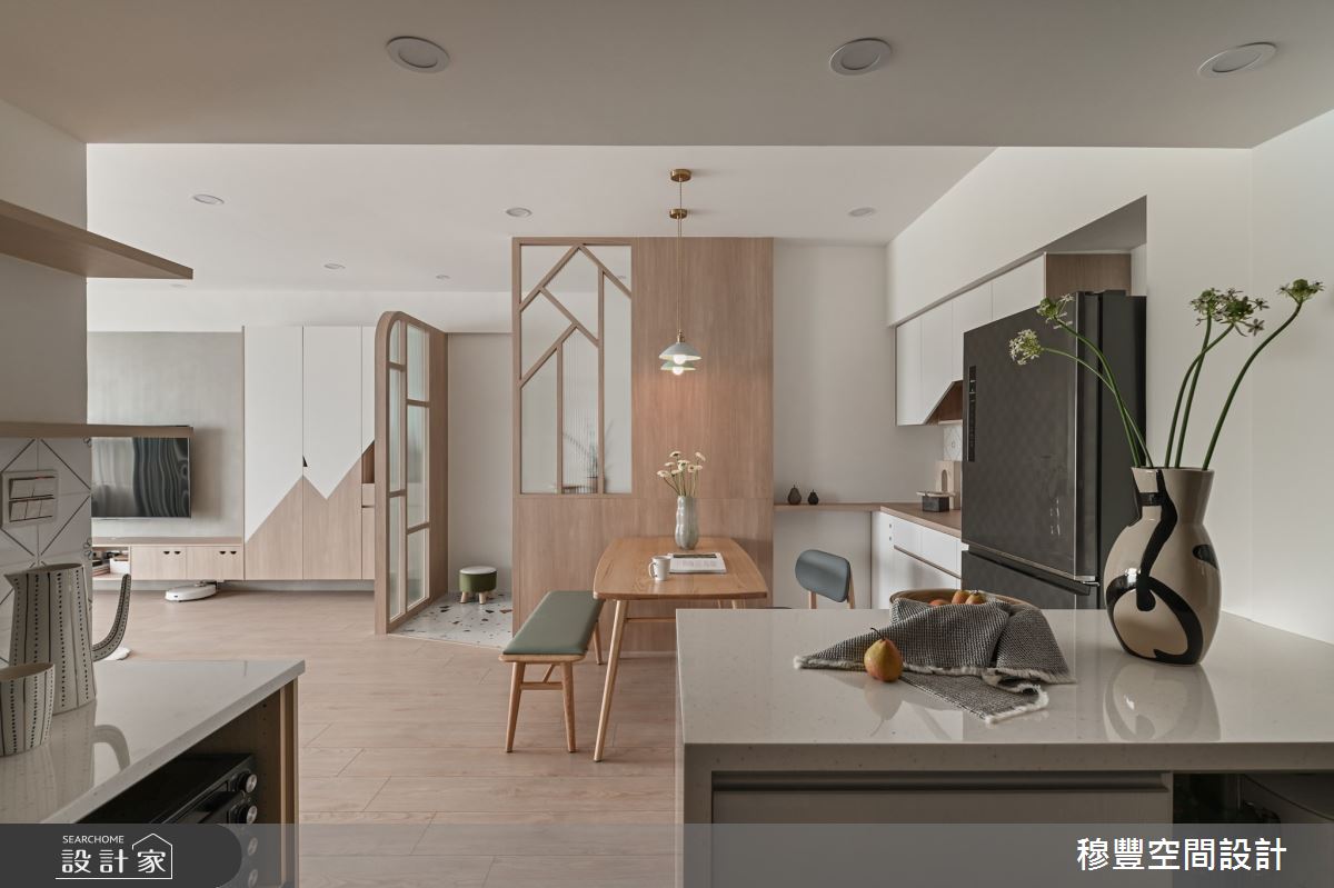 36坪老屋(16~30年)＿北歐風餐廳廚房案例圖片＿穆豐空間設計有限公司＿穆豐_夏日薄荷之16