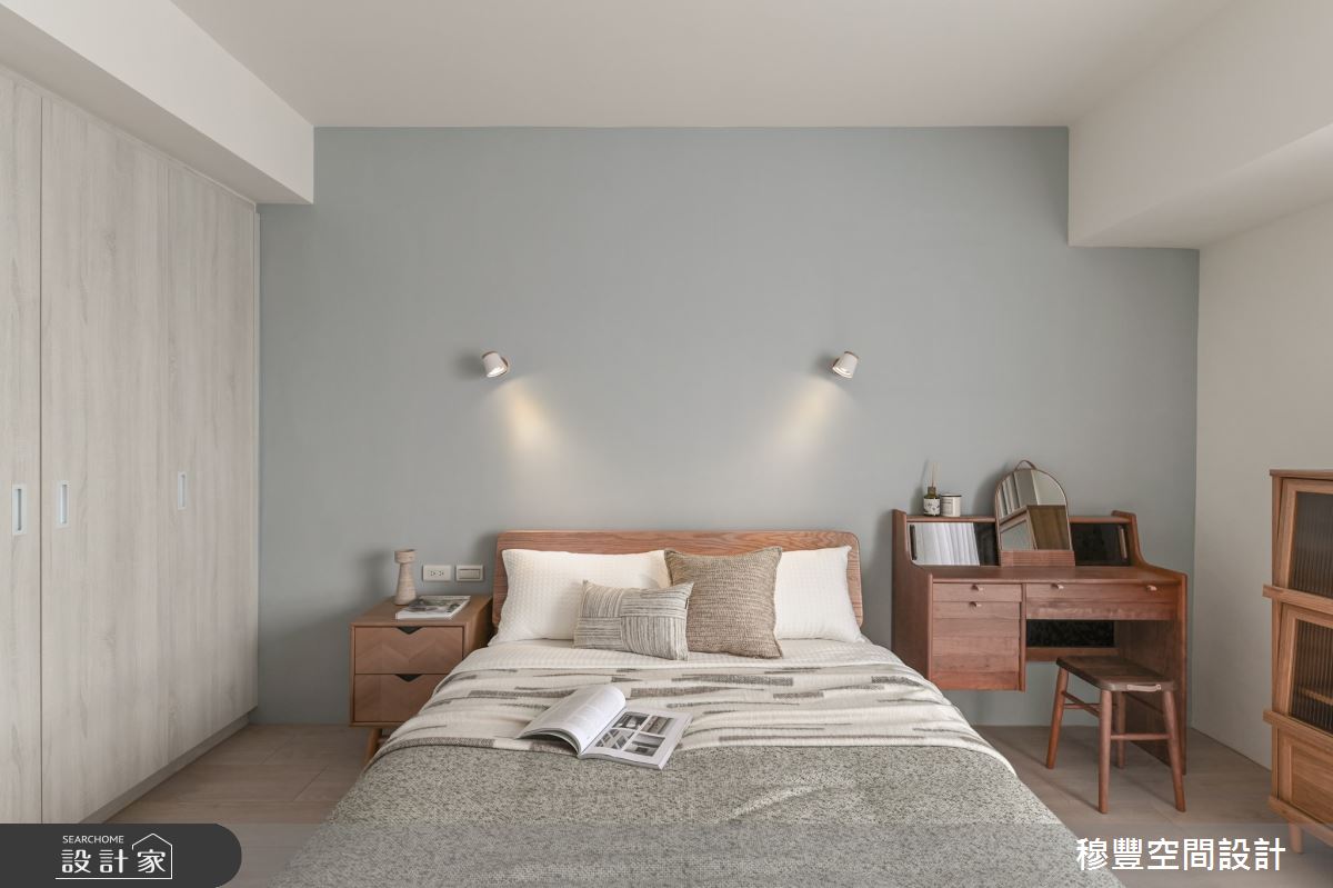 36坪老屋(16~30年)＿北歐風臥室案例圖片＿穆豐空間設計有限公司＿穆豐_夏日薄荷之22