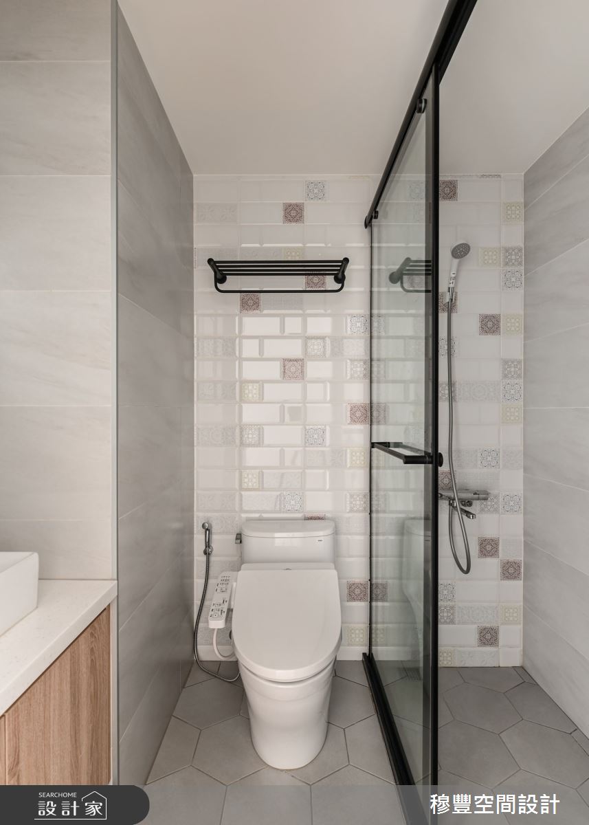 36坪老屋(16~30年)＿北歐風浴室案例圖片＿穆豐空間設計有限公司＿穆豐_夏日薄荷之24