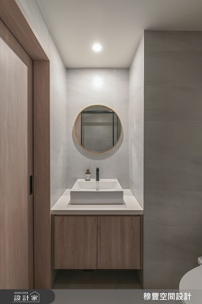 36坪老屋(16~30年)＿北歐風浴室案例圖片＿穆豐空間設計有限公司＿穆豐_夏日薄荷之25