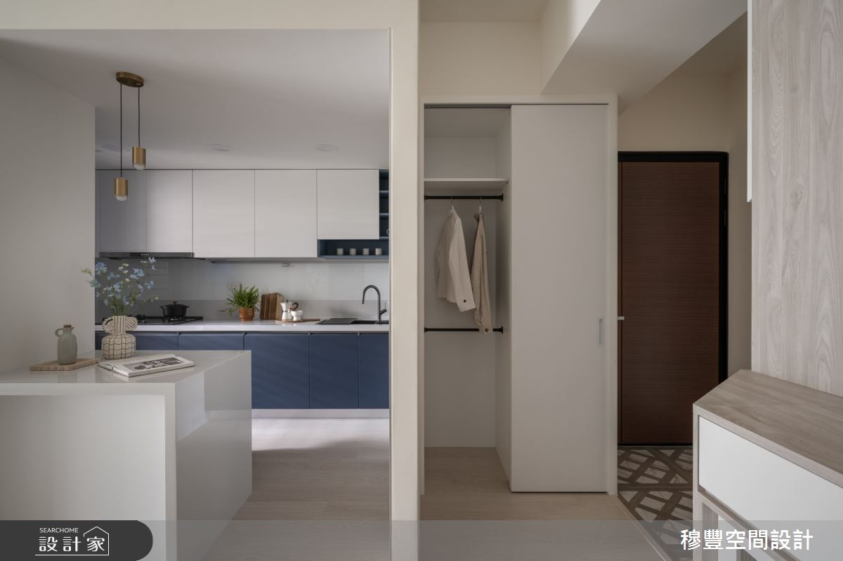 26坪新成屋(5年以下)＿北歐風玄關廚房中島案例圖片＿穆豐空間設計有限公司＿穆豐_好日想享之8