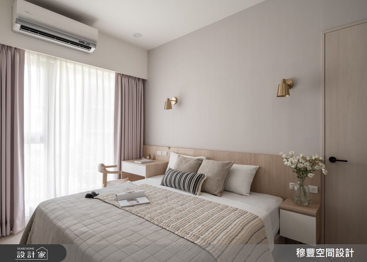 26坪新成屋(5年以下)＿北歐風臥室案例圖片＿穆豐空間設計有限公司＿穆豐_好日想享之14
