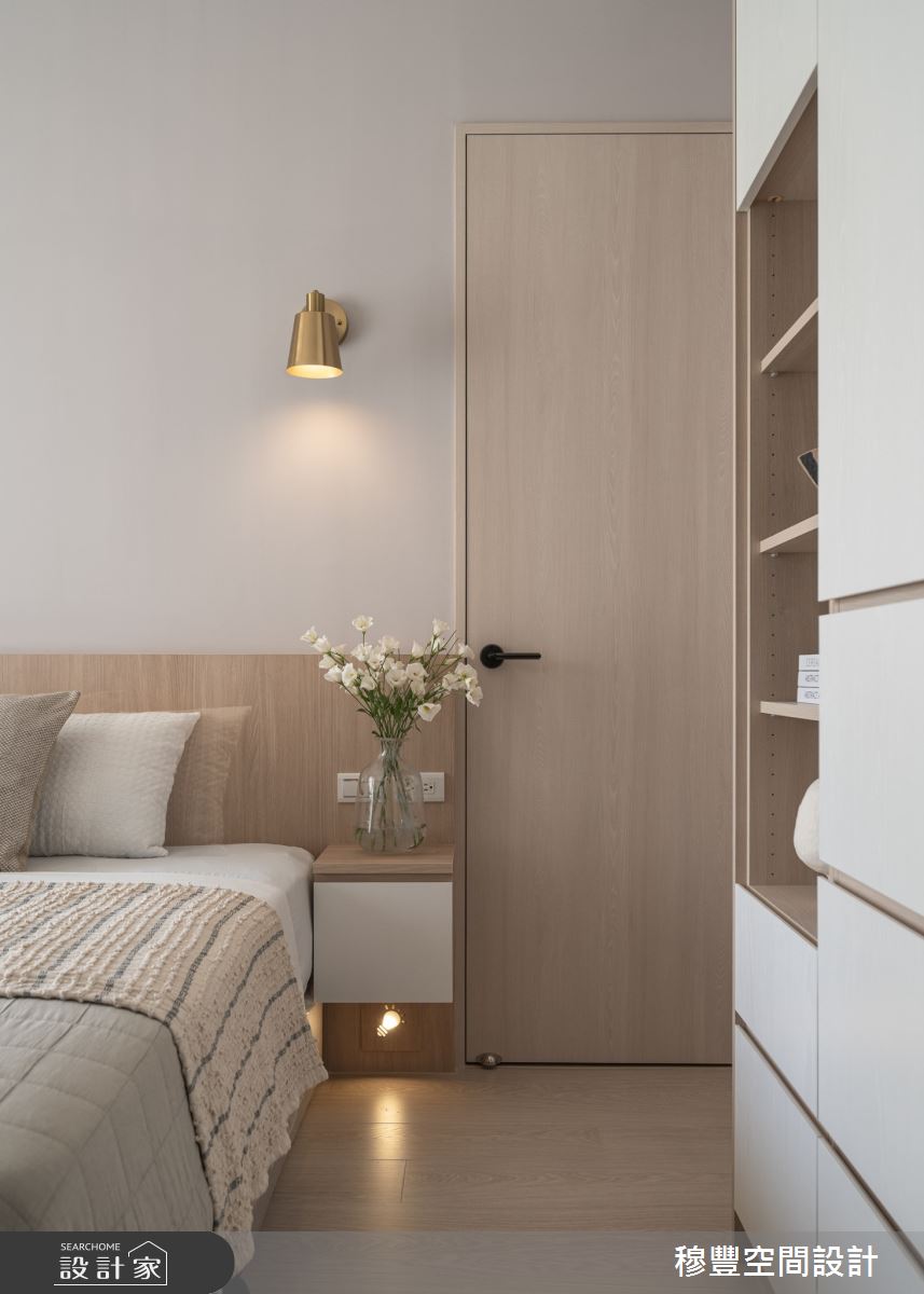 26坪新成屋(5年以下)＿北歐風臥室案例圖片＿穆豐空間設計有限公司＿穆豐_好日想享之15