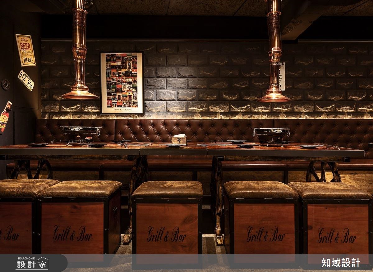 30坪老屋(16~30年)＿工業風商業空間案例圖片＿知域設計 X 一己空間制作＿知域_吽燒肉之7