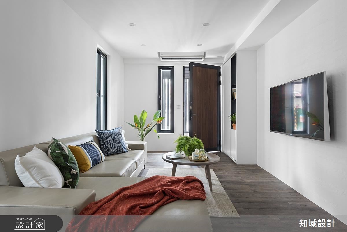 40坪老屋(16~30年)＿現代風客廳案例圖片＿知域設計 X 一己空間制作＿一己_6+1 pets house之5