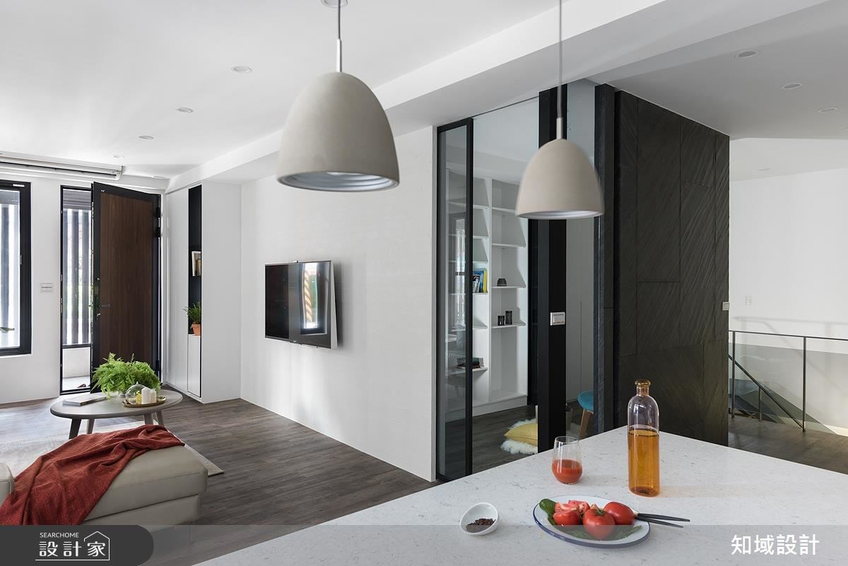 40坪老屋(16~30年)＿現代風客廳案例圖片＿知域設計 X 一己空間制作＿一己_6+1 pets house之6