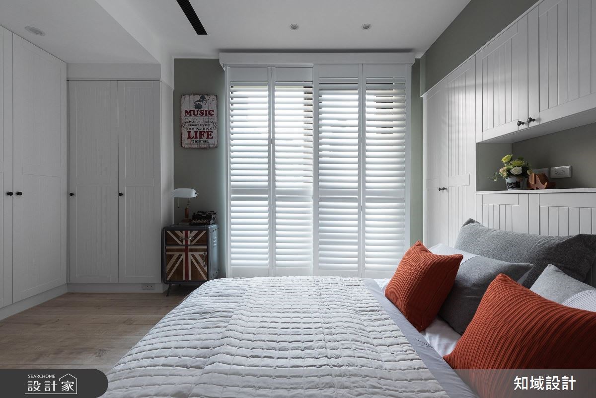 24坪中古屋(5~15年)＿鄉村風臥室案例圖片＿知域設計 X 一己空間制作＿知域_英倫小情人之19