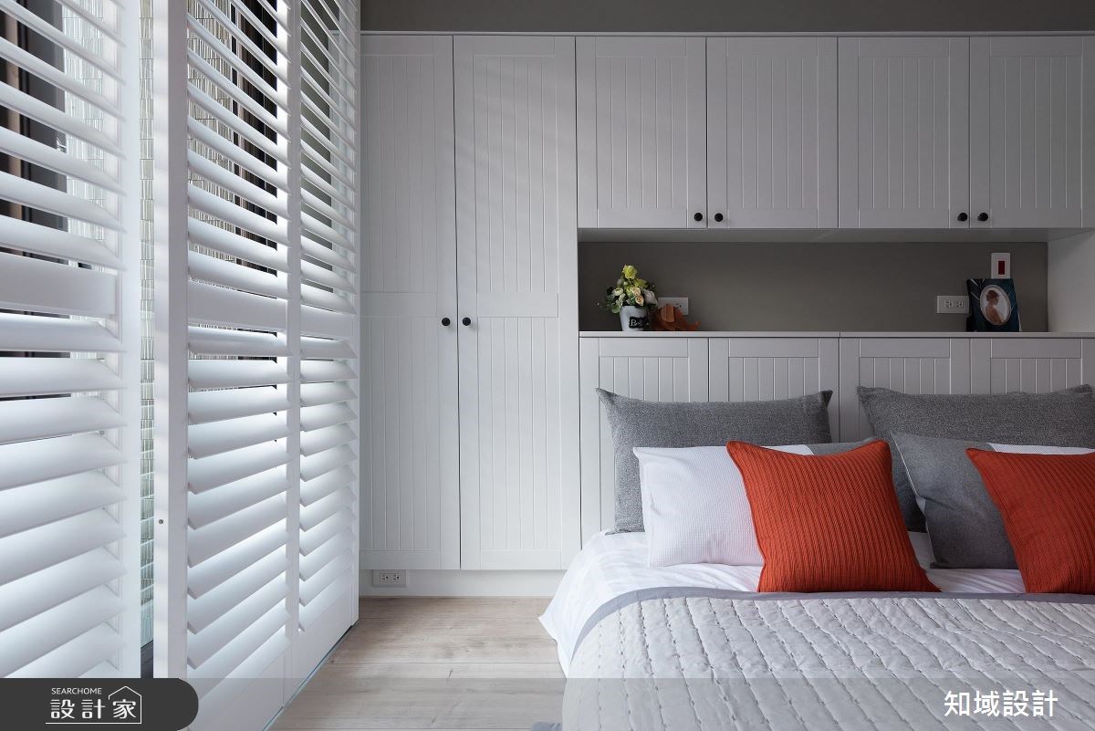 24坪中古屋(5~15年)＿鄉村風臥室案例圖片＿知域設計 X 一己空間制作＿知域_英倫小情人之20