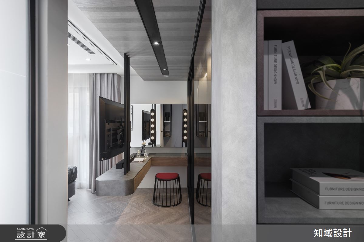 30坪新成屋(5年以下)＿現代風臥室案例圖片＿知域設計 X 一己空間制作＿一己_光影迴廊之16