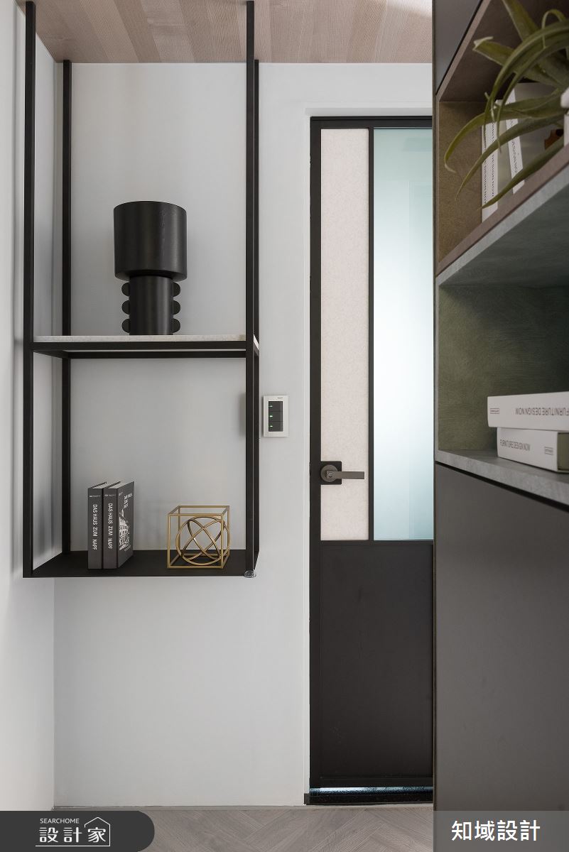 30坪新成屋(5年以下)＿現代風走廊案例圖片＿知域設計 X 一己空間制作＿一己_光影迴廊之15
