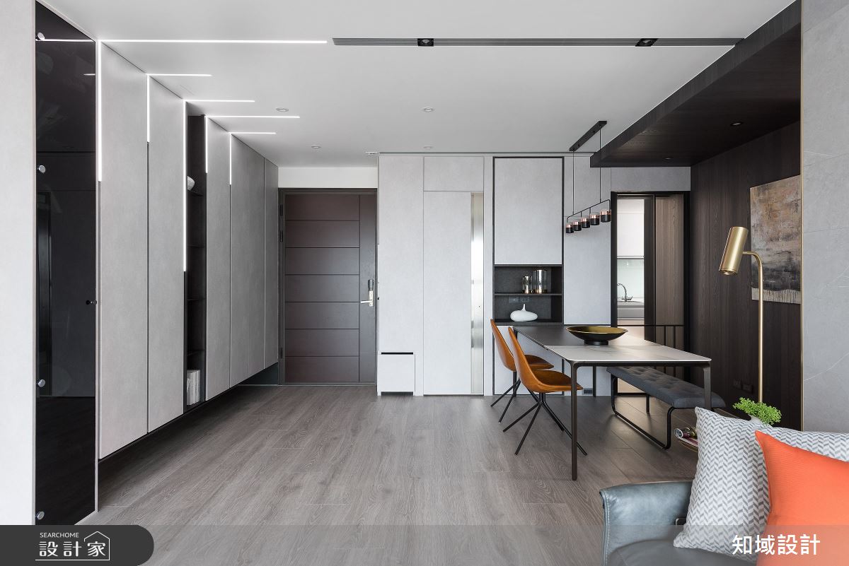 30坪新成屋(5年以下)＿現代風餐廳案例圖片＿知域設計 X 一己空間制作＿一己_光影迴廊之1