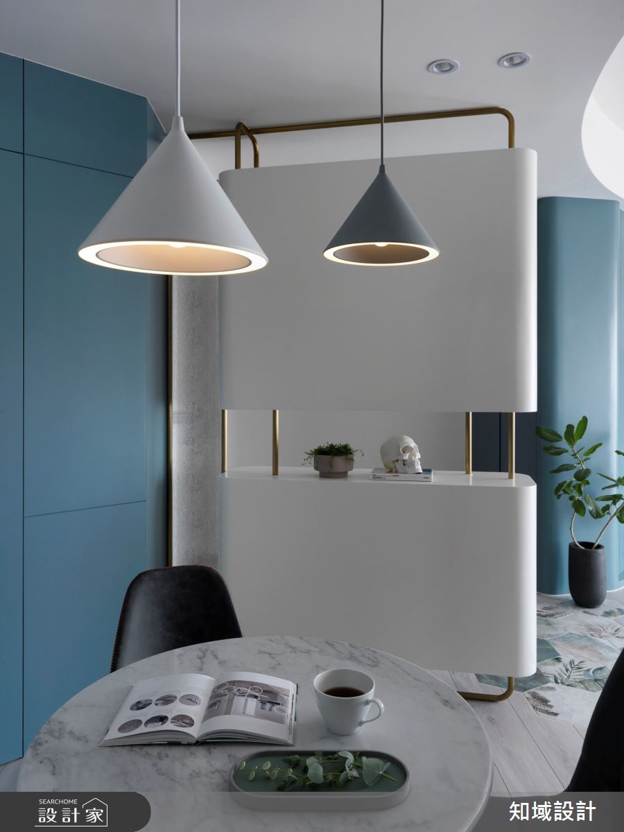 19坪新成屋(5年以下)＿北歐風餐廳案例圖片＿知域設計 X 一己空間制作＿知域_藍隅之12