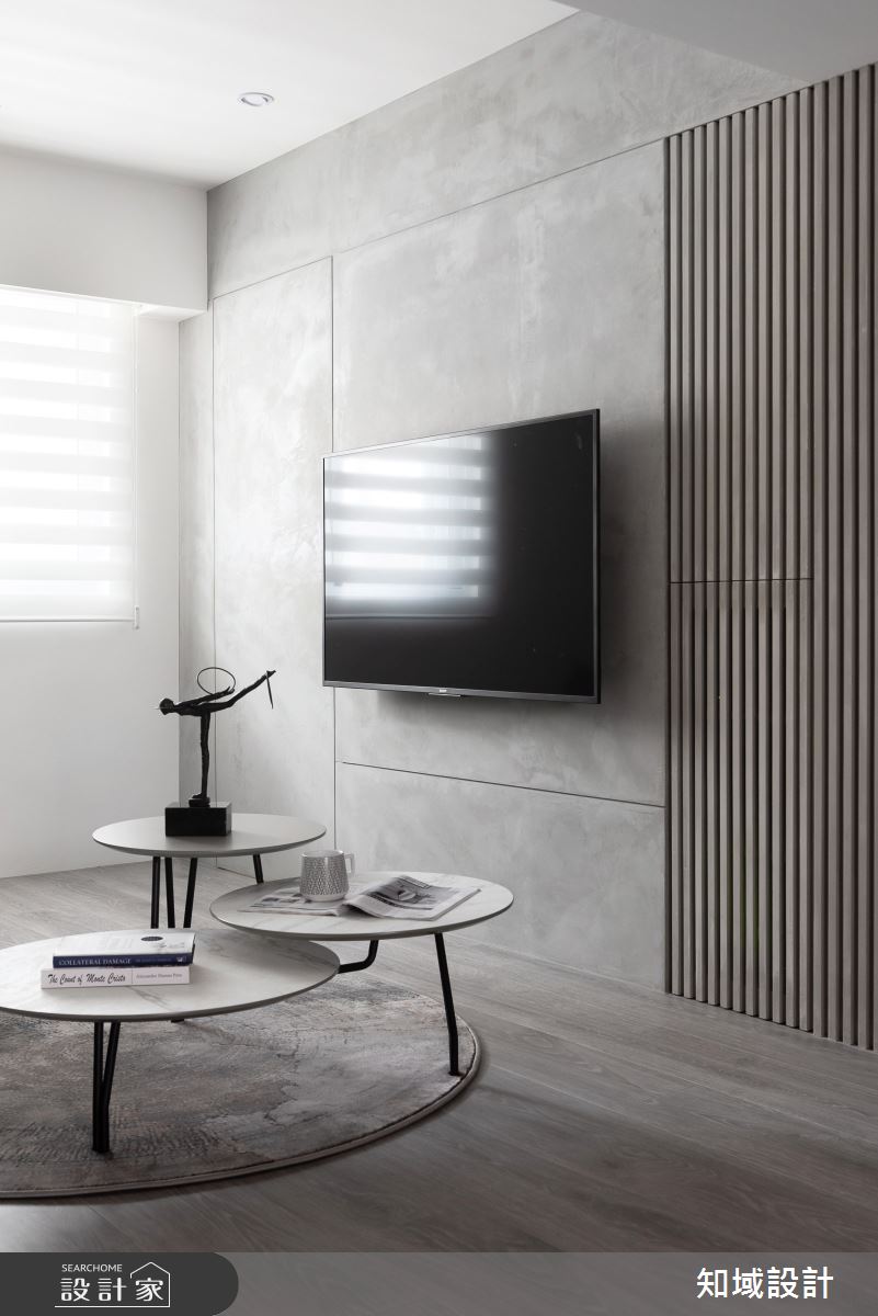 25坪老屋(16~30年)＿現代風客廳案例圖片＿知域設計 X 一己空間制作＿一己_小時光之5