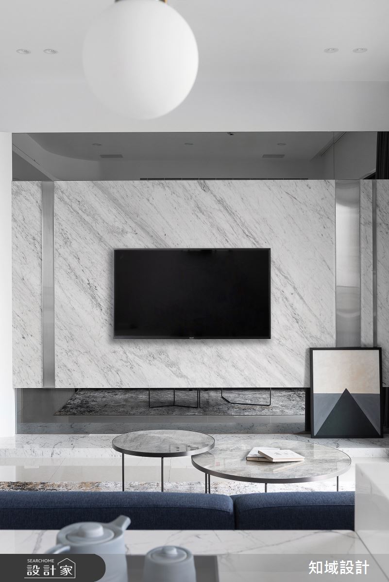 30坪新成屋(5年以下)＿現代風客廳案例圖片＿知域設計 X 一己空間制作＿一己_翩翩之5