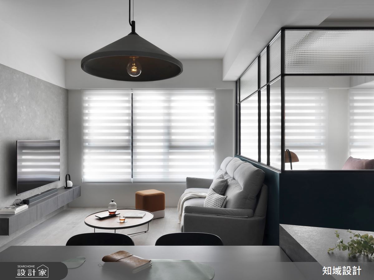 20坪新成屋(5年以下)＿北歐風客廳案例圖片＿知域設計 X 一己空間制作＿知域_MOON之10