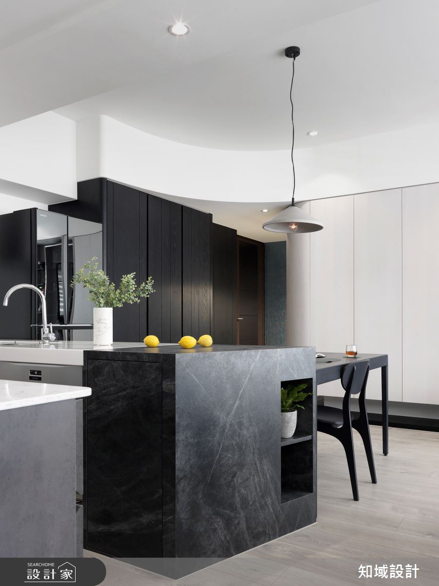 20坪新成屋(5年以下)＿北歐風中島案例圖片＿知域設計 X 一己空間制作＿知域_MOON之6