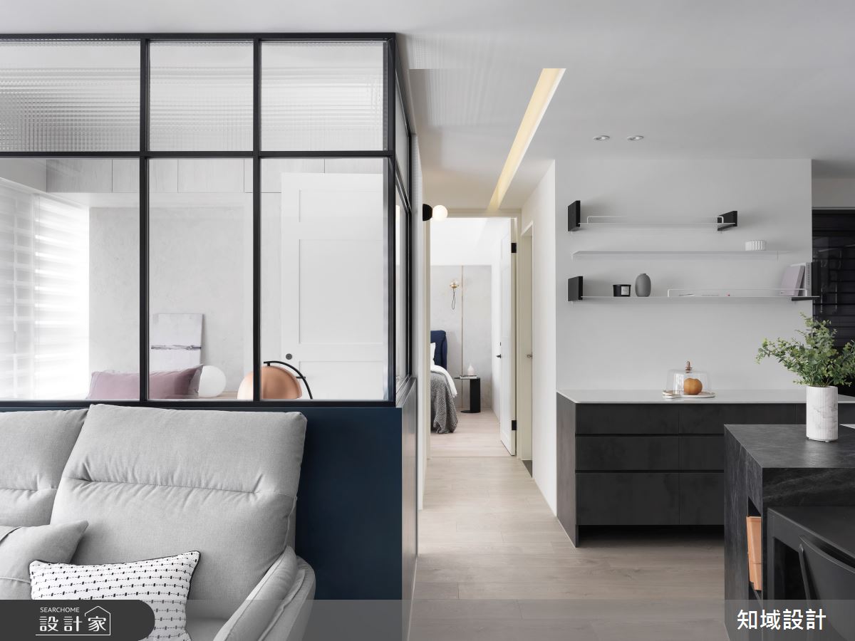 20坪新成屋(5年以下)＿北歐風客廳案例圖片＿知域設計 X 一己空間制作＿知域_MOON之11