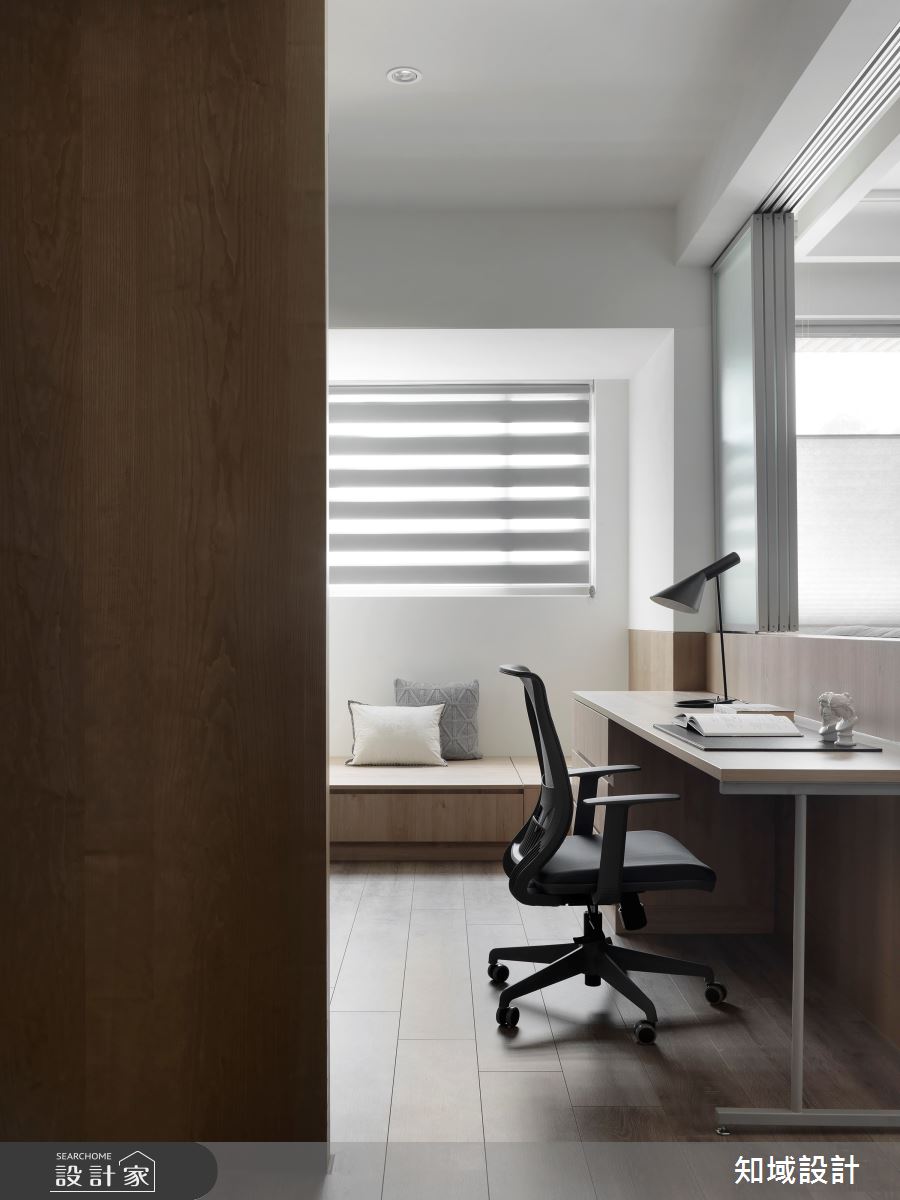 30坪中古屋(5~15年)＿現代風書房臥榻案例圖片＿知域設計 X 一己空間制作＿一己_Wood Fashion之9
