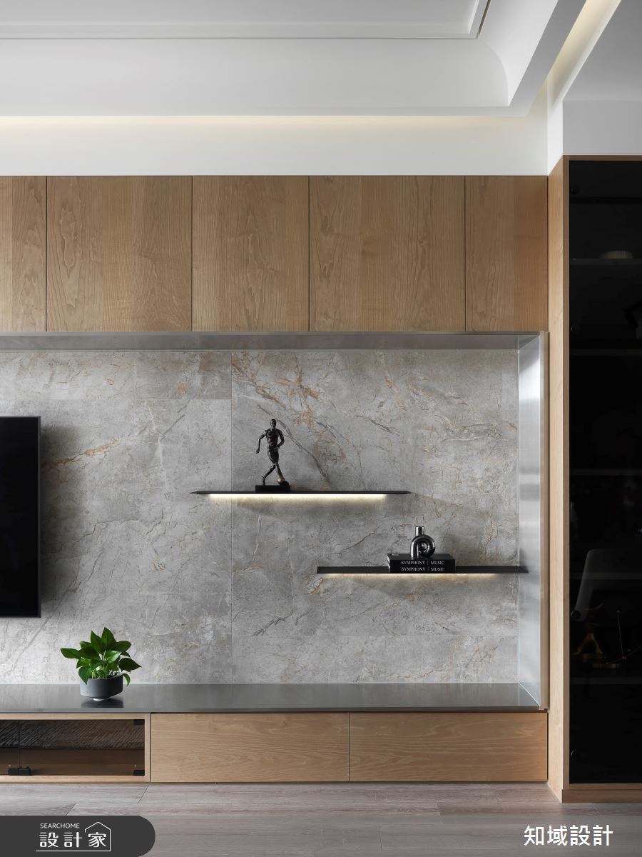 30坪中古屋(5~15年)＿現代風客廳案例圖片＿知域設計 X 一己空間制作＿一己_Wood Fashion之5