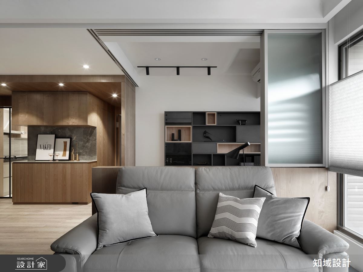 30坪中古屋(5~15年)＿現代風客廳案例圖片＿知域設計 X 一己空間制作＿一己_Wood Fashion之8