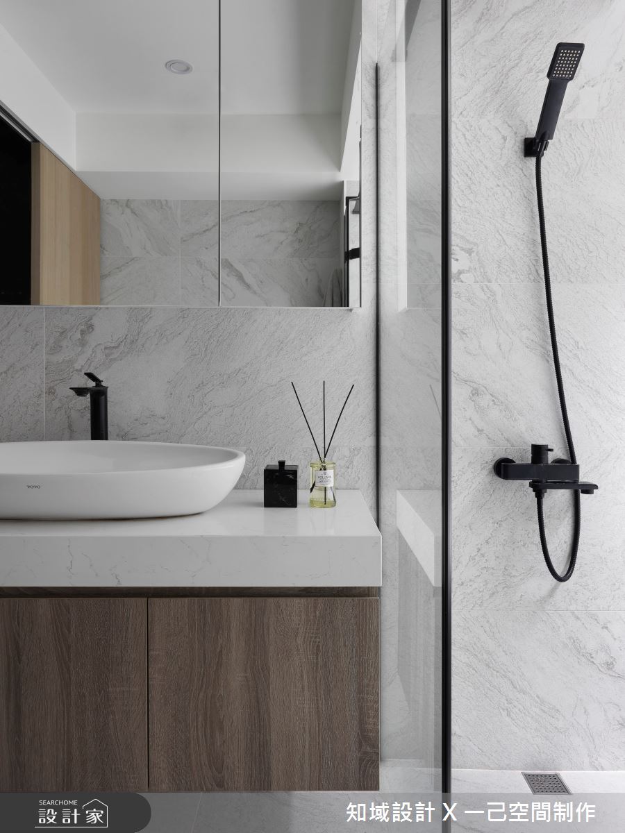 38坪中古屋(5~15年)＿現代風浴室案例圖片＿知域設計 X 一己空間制作＿一己_Modern J之21
