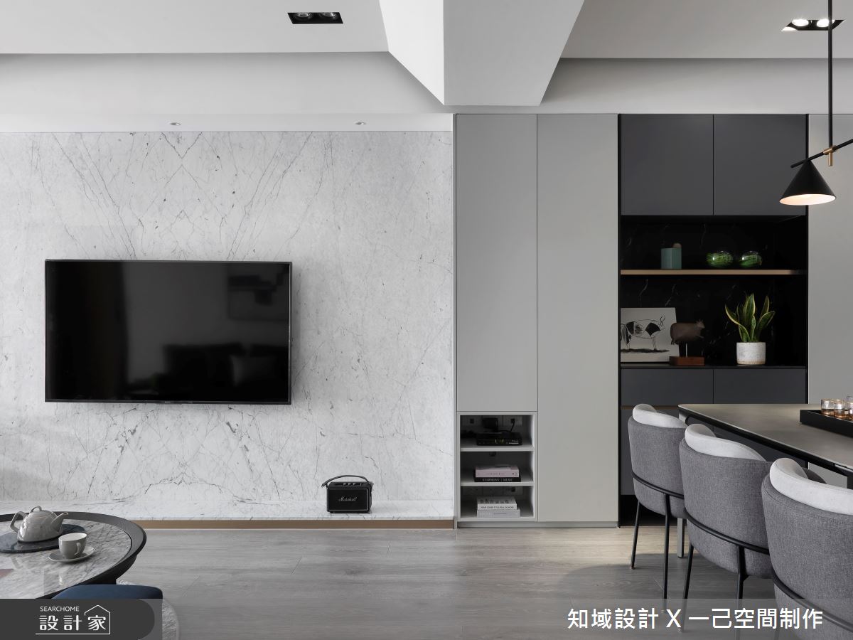 38坪中古屋(5~15年)＿現代風餐廳案例圖片＿知域設計 X 一己空間制作＿一己_Modern J之4