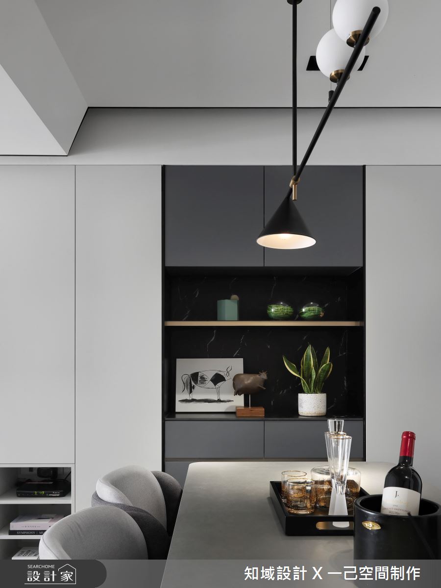38坪中古屋(5~15年)＿現代風餐廳案例圖片＿知域設計 X 一己空間制作＿一己_Modern J之8