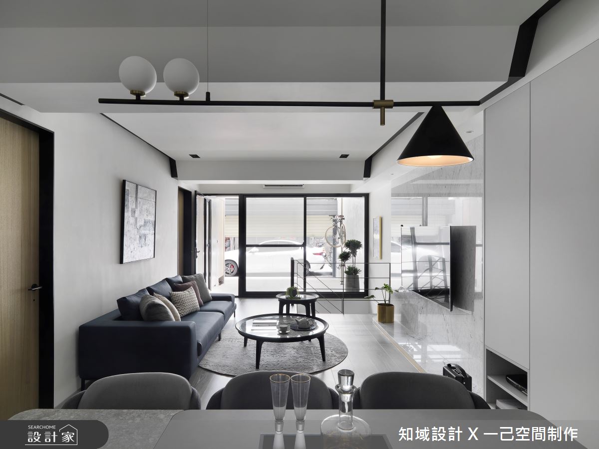 38坪中古屋(5~15年)＿現代風餐廳案例圖片＿知域設計 X 一己空間制作＿一己_Modern J之5