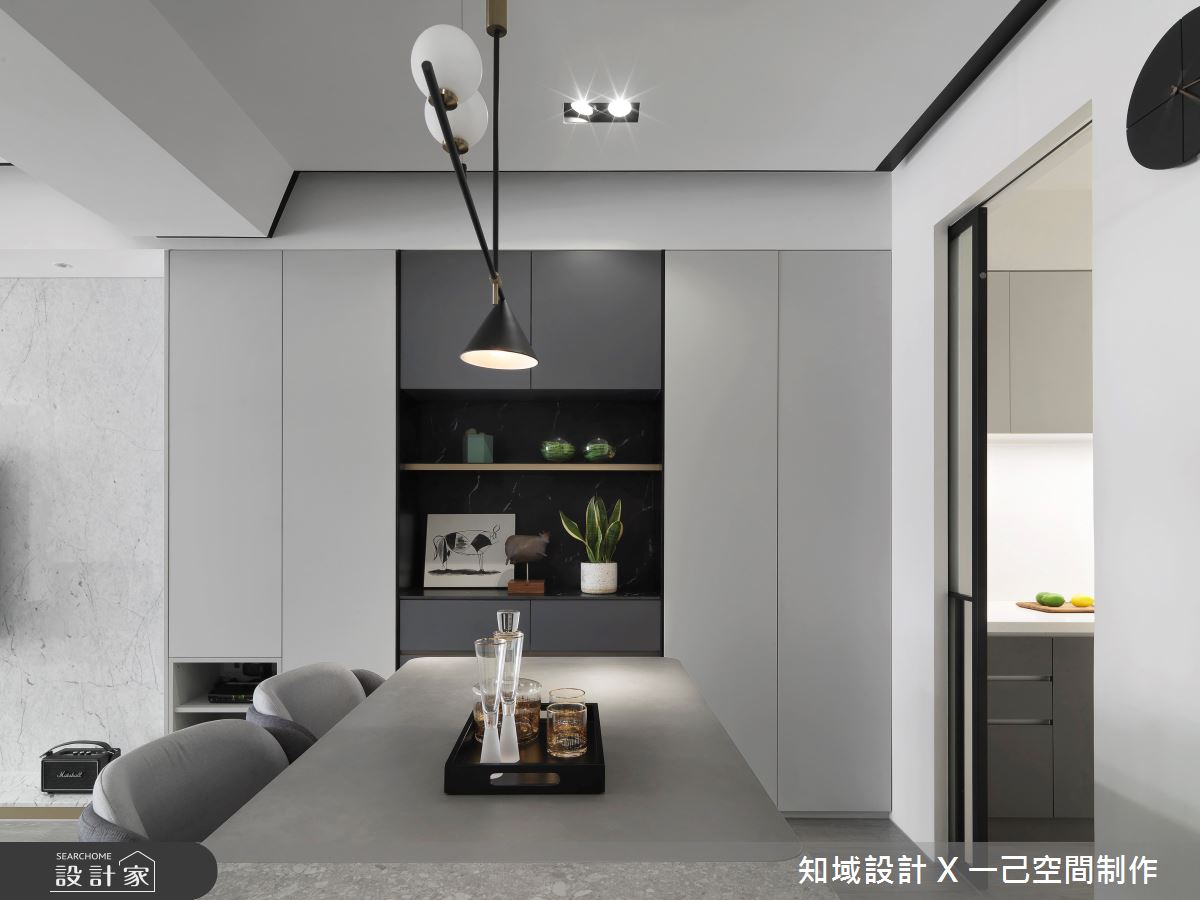 38坪中古屋(5~15年)＿現代風餐廳案例圖片＿知域設計 X 一己空間制作＿一己_Modern J之7