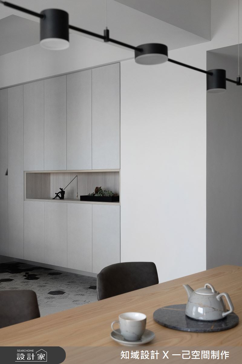 25坪新成屋(5年以下)＿混搭風餐廳案例圖片＿知域設計 X 一己空間制作＿知域_無垠之9