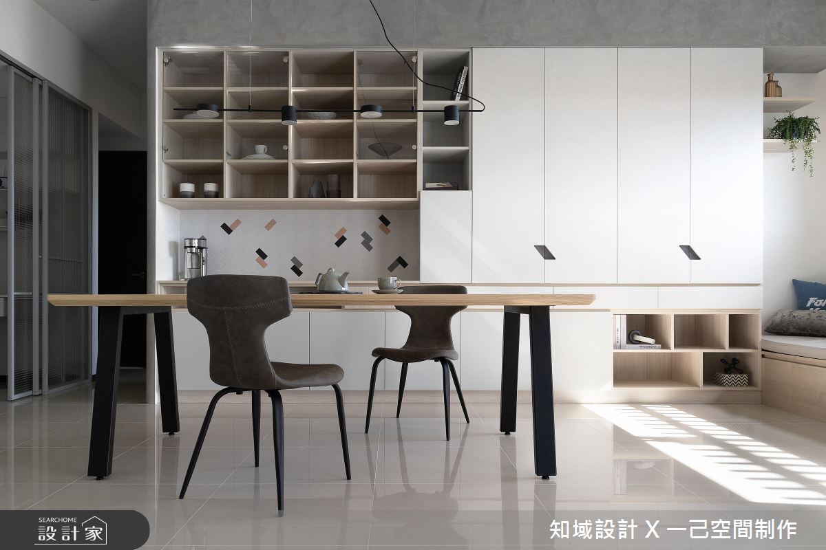 25坪新成屋(5年以下)＿混搭風餐廳案例圖片＿知域設計 X 一己空間制作＿知域_無垠之10
