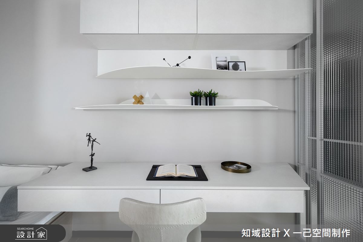 25坪新成屋(5年以下)＿混搭風臥室案例圖片＿知域設計 X 一己空間制作＿知域_無垠之13