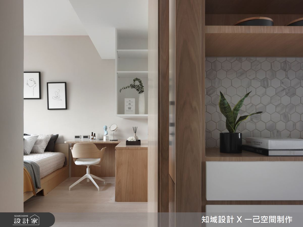 36坪中古屋(5~15年)＿北歐風臥室案例圖片＿知域設計 X 一己空間制作＿知域_謐之12