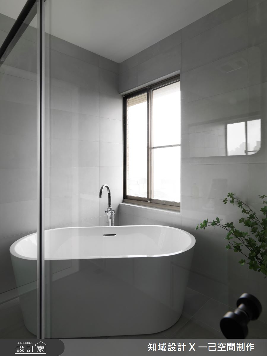 36坪中古屋(5~15年)＿北歐風浴室案例圖片＿知域設計 X 一己空間制作＿知域_謐之20