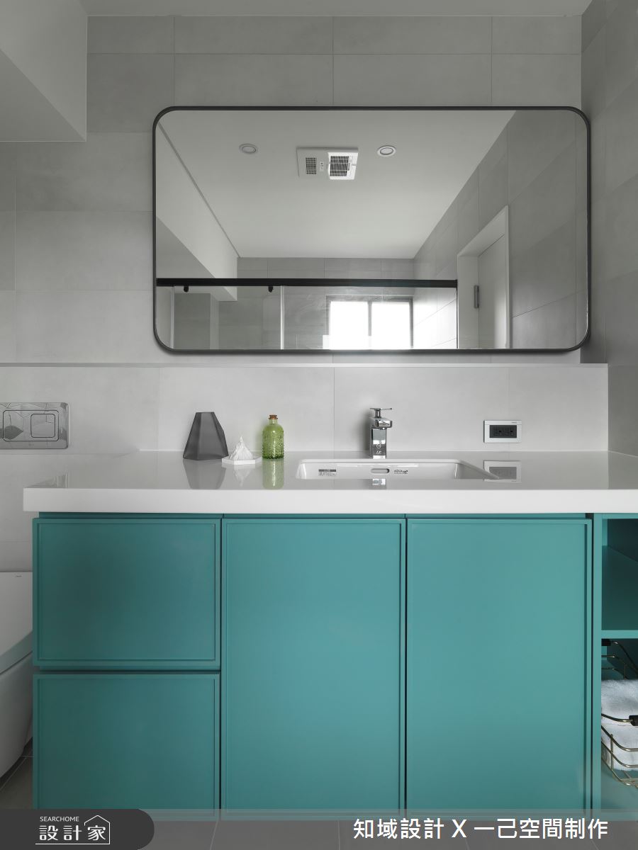 36坪中古屋(5~15年)＿北歐風浴室案例圖片＿知域設計 X 一己空間制作＿知域_謐之19