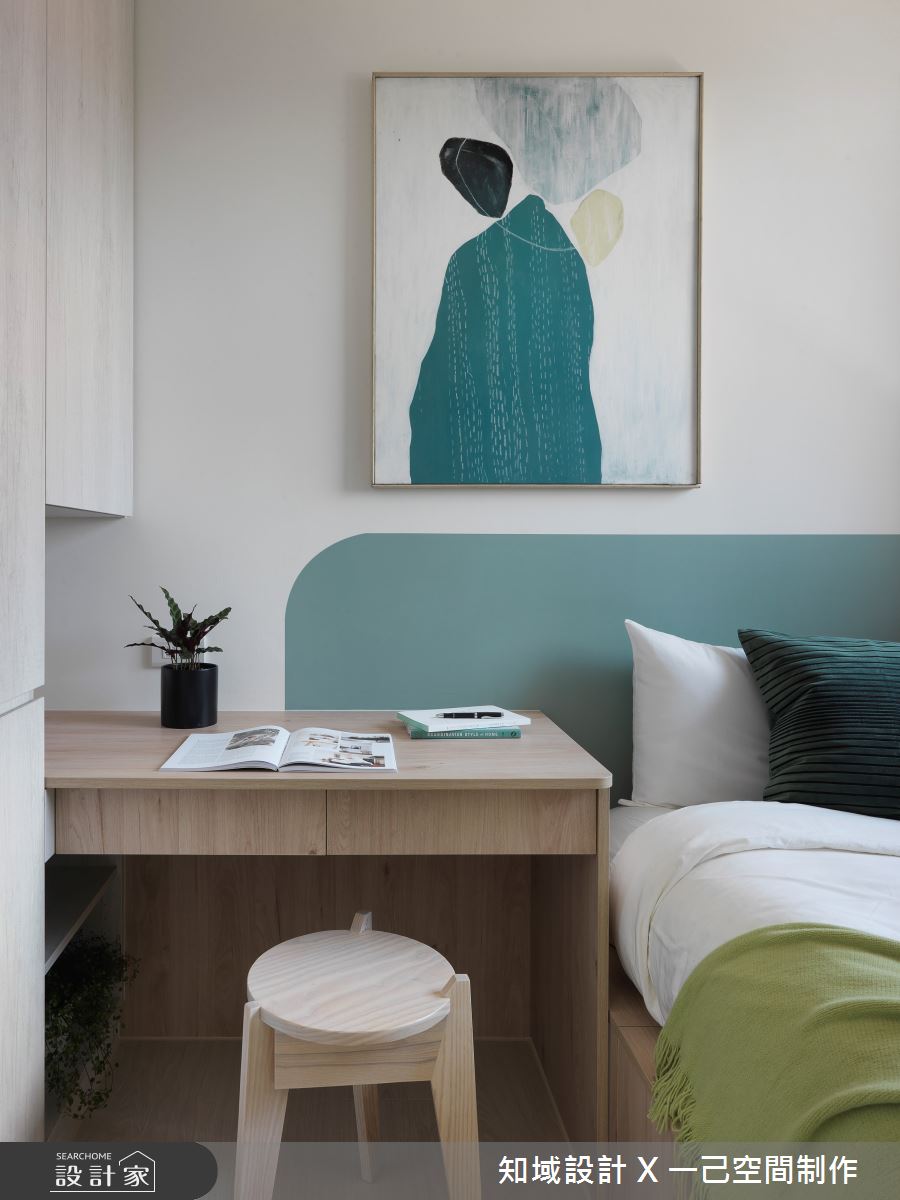 12坪新成屋(5年以下)＿北歐風臥室案例圖片＿知域設計 X 一己空間制作＿知域_Chic House之19