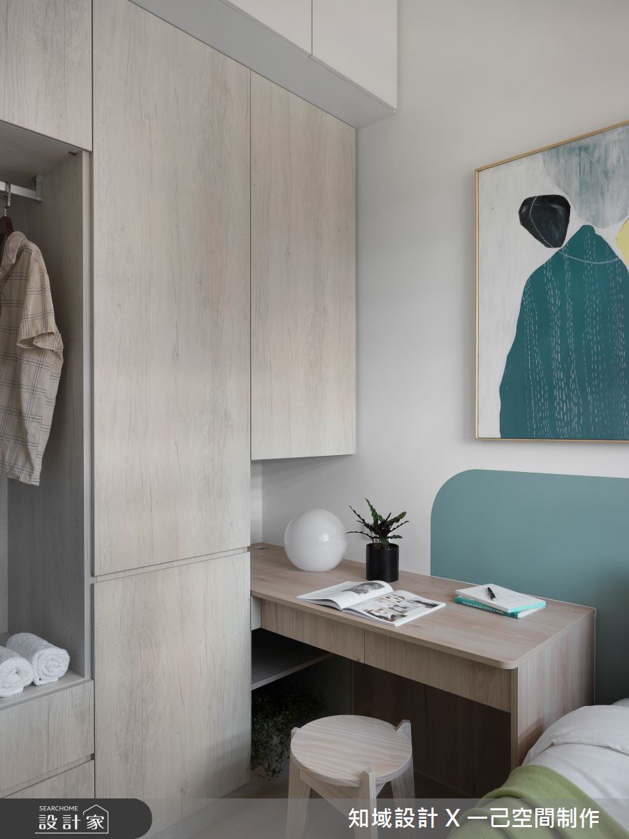 12坪新成屋(5年以下)＿北歐風臥室案例圖片＿知域設計 X 一己空間制作＿知域_Chic House之20