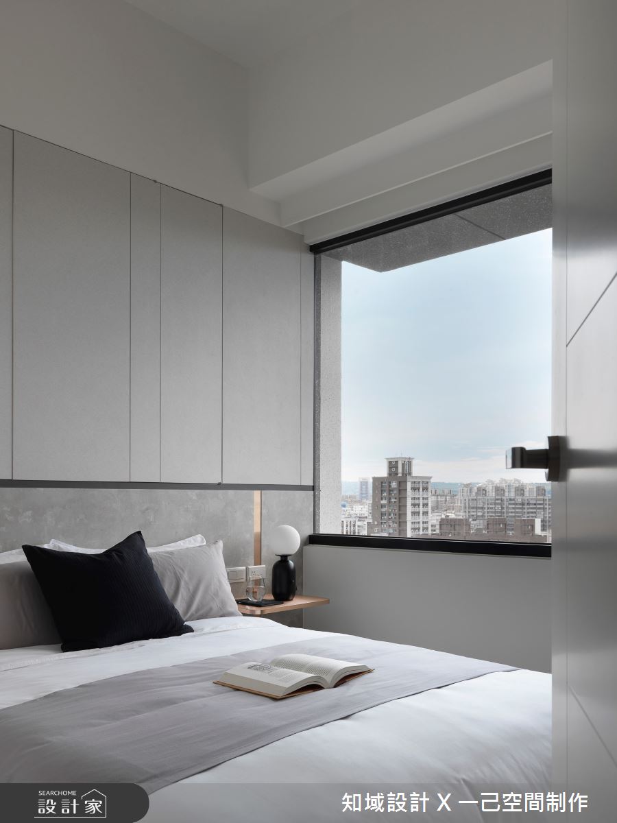12坪新成屋(5年以下)＿北歐風臥室案例圖片＿知域設計 X 一己空間制作＿知域_Chic House之14