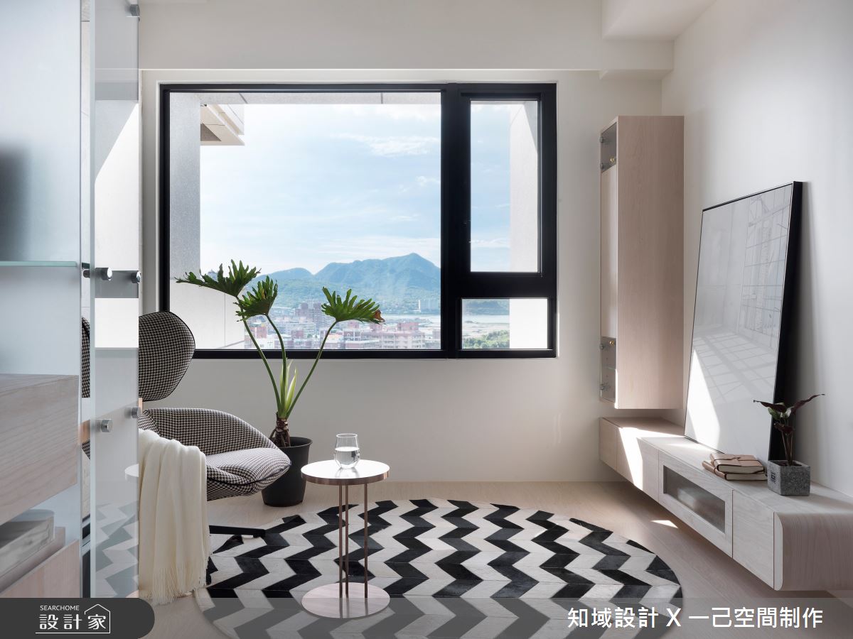 12坪新成屋(5年以下)＿北歐風客廳案例圖片＿知域設計 X 一己空間制作＿知域_Chic House之8