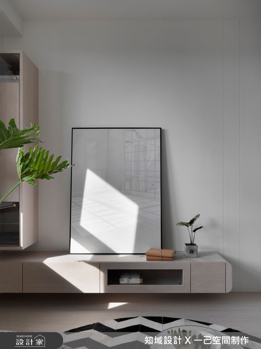 12坪新成屋(5年以下)＿北歐風客廳案例圖片＿知域設計 X 一己空間制作＿知域_Chic House之5