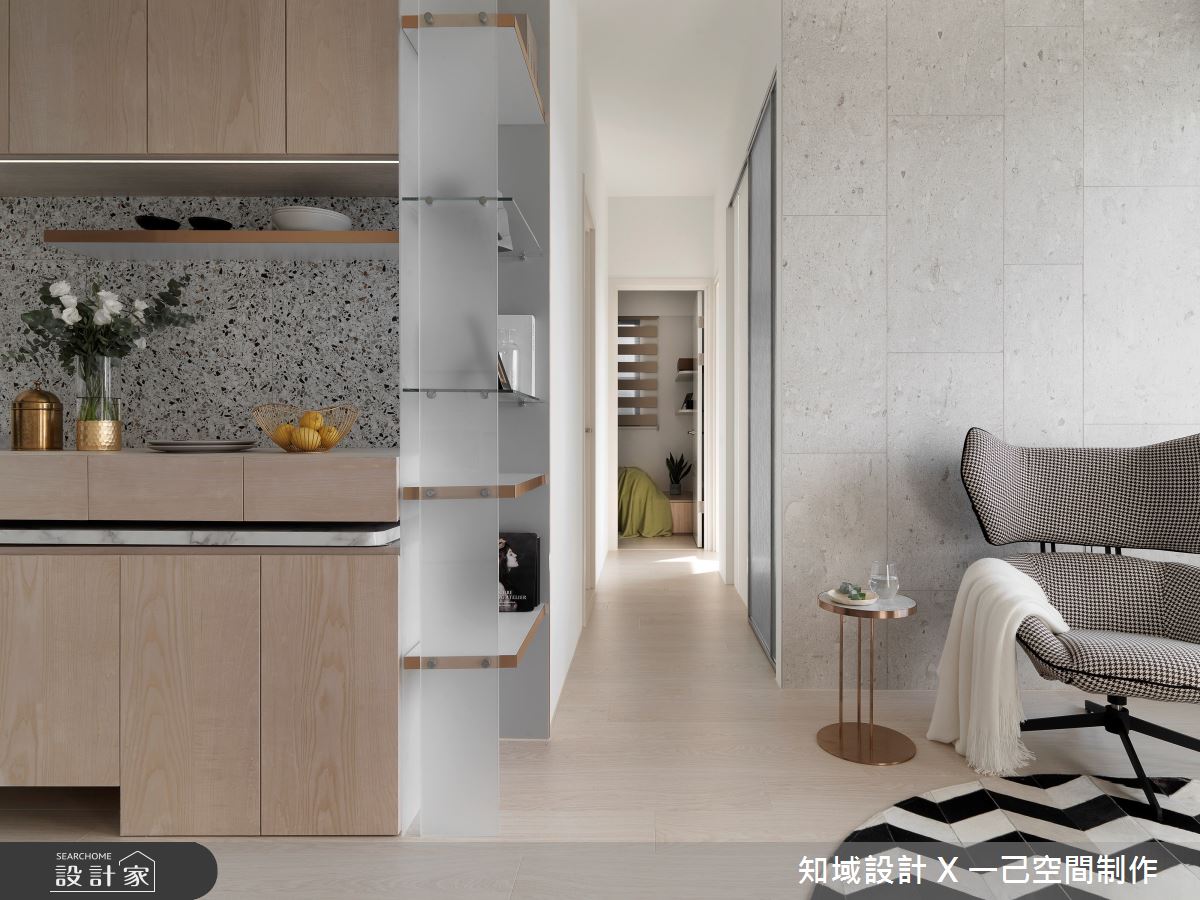 12坪新成屋(5年以下)＿北歐風案例圖片＿知域設計 X 一己空間制作＿知域_Chic House之12