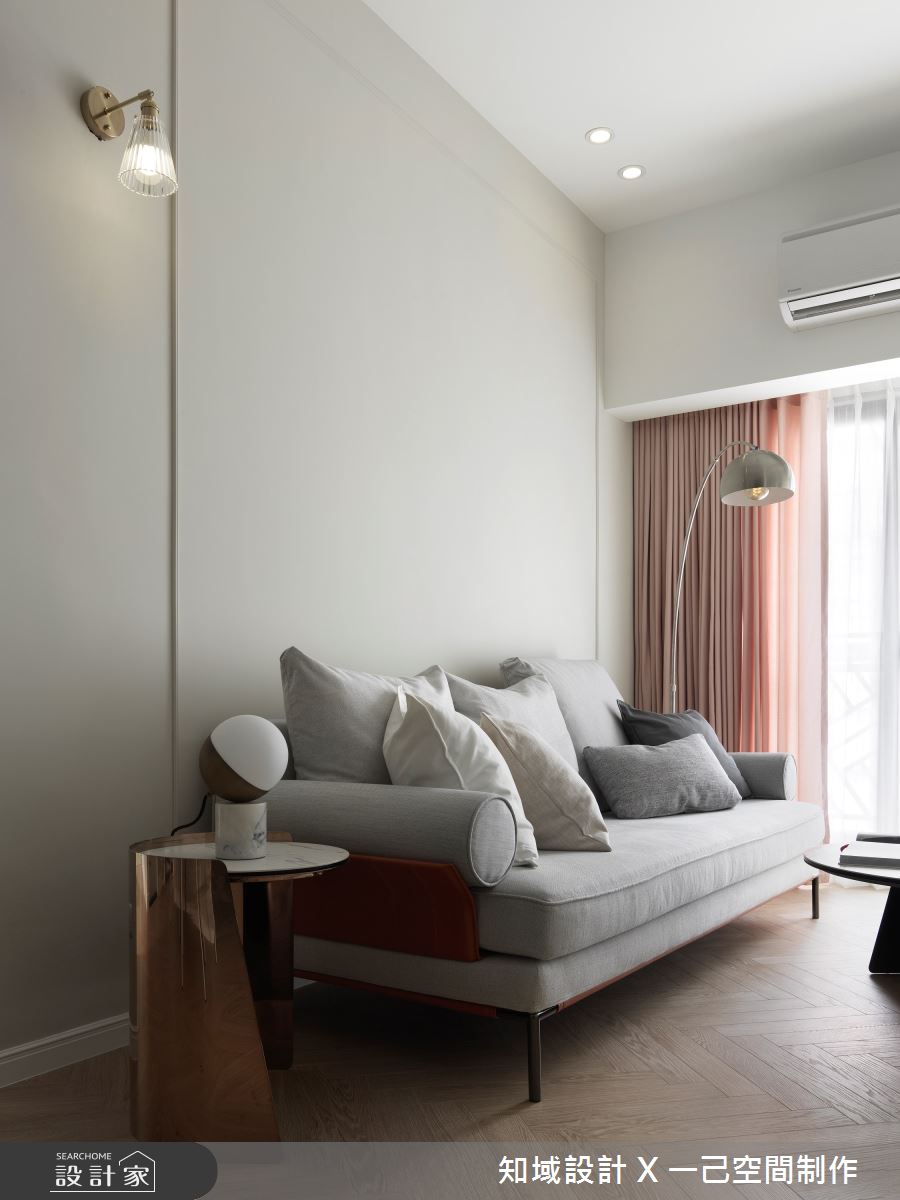 20坪新成屋(5年以下)＿北歐風客廳案例圖片＿知域設計 X 一己空間制作＿知域_Café Au Lait之8