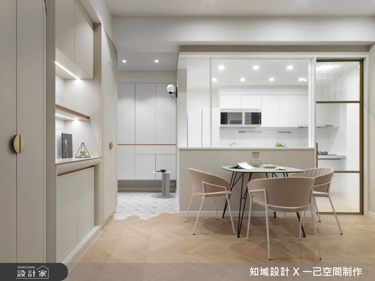 20坪新成屋(5年以下)＿北歐風餐廳案例圖片＿知域設計 X 一己空間制作＿知域_Café Au Lait之10