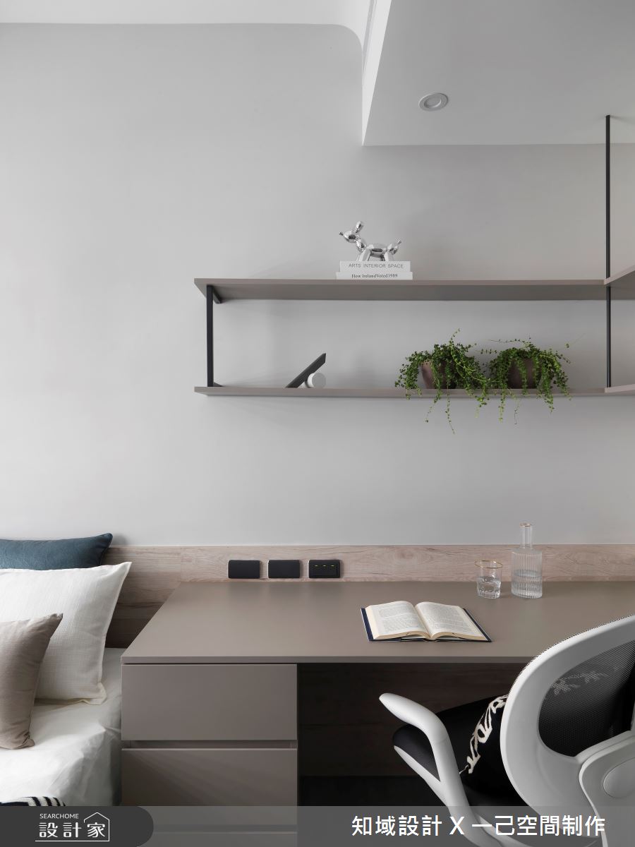 23坪中古屋(5~15年)＿混搭風臥室案例圖片＿知域設計 X 一己空間制作＿知域_柯夢波丹之20