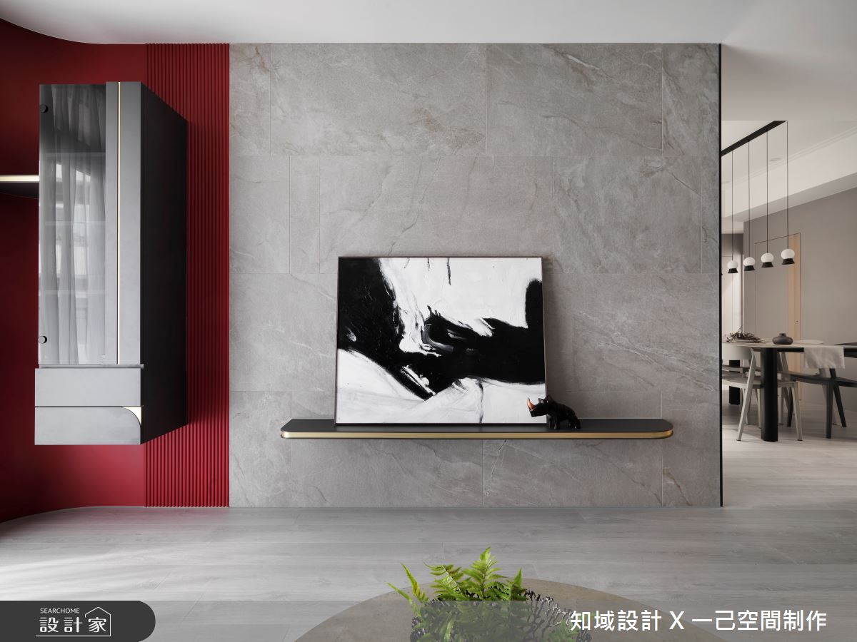 23坪中古屋(5~15年)＿混搭風客廳案例圖片＿知域設計 X 一己空間制作＿知域_柯夢波丹之6