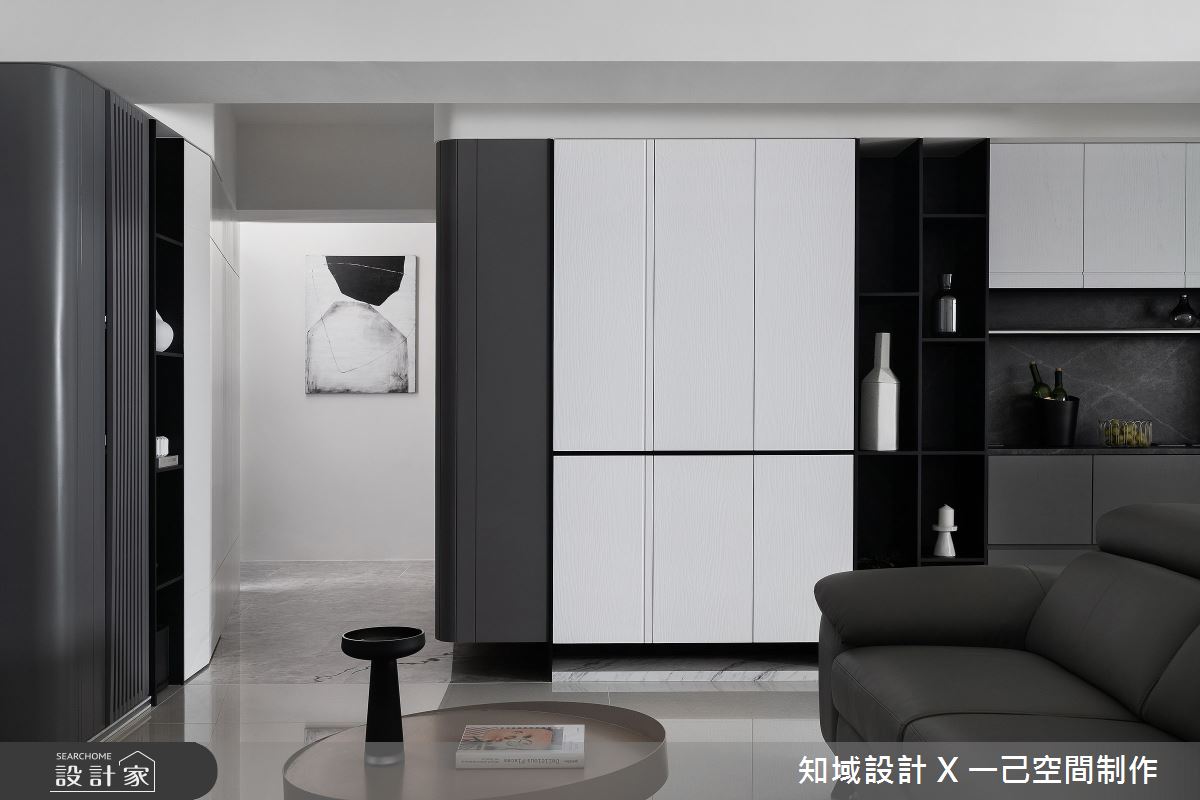 30坪老屋(16~30年)＿現代風客廳案例圖片＿知域設計 X 一己空間制作＿一己_聯之5