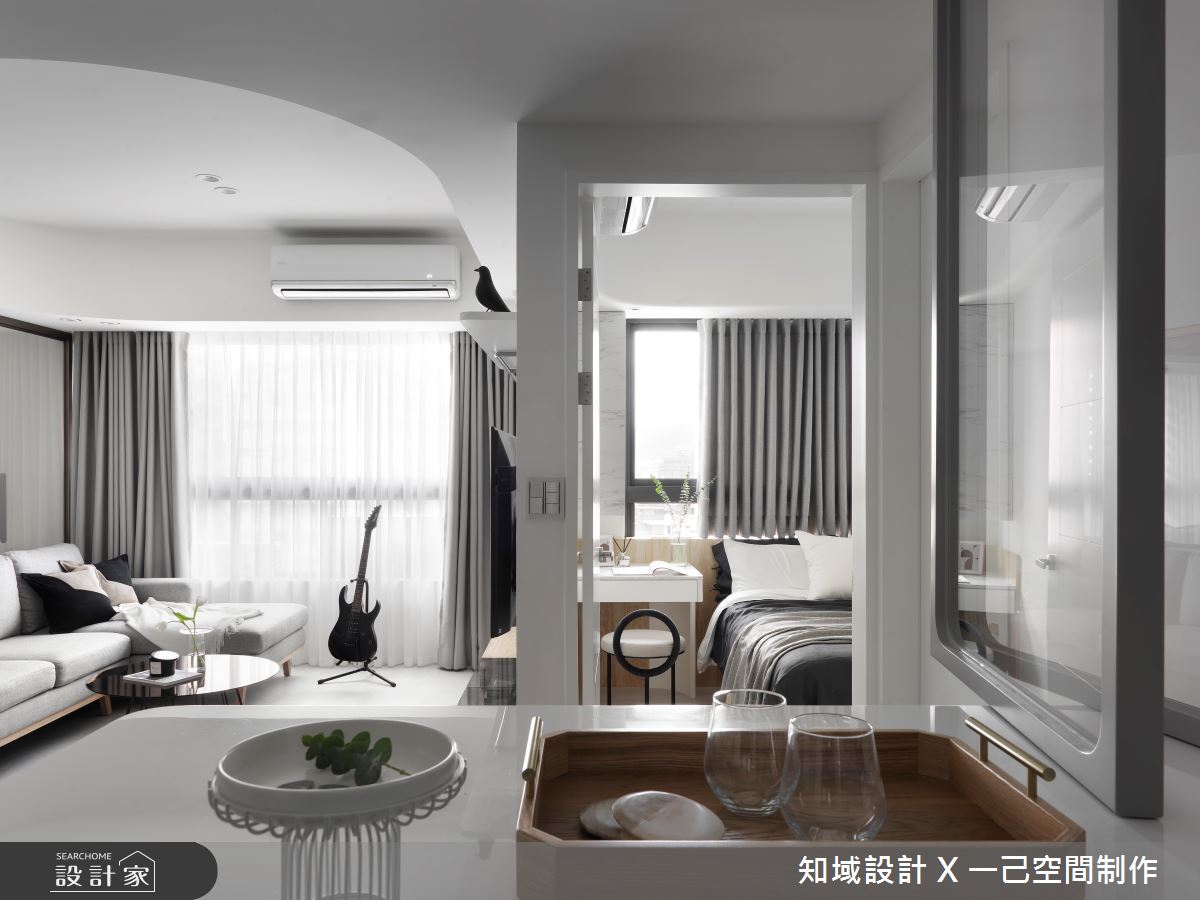 16坪中古屋(5~15年)＿北歐風客廳案例圖片＿知域設計 X 一己空間制作＿知域_Cozy Cosy之5