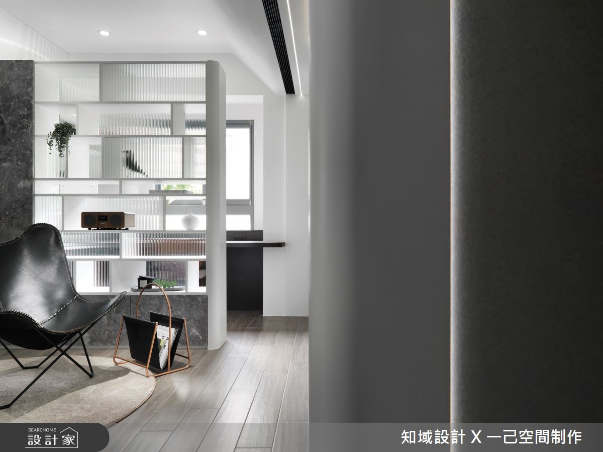 10坪新成屋(5年以下)＿現代風客廳案例圖片＿知域設計 X 一己空間制作＿一己_曼哈頓之6